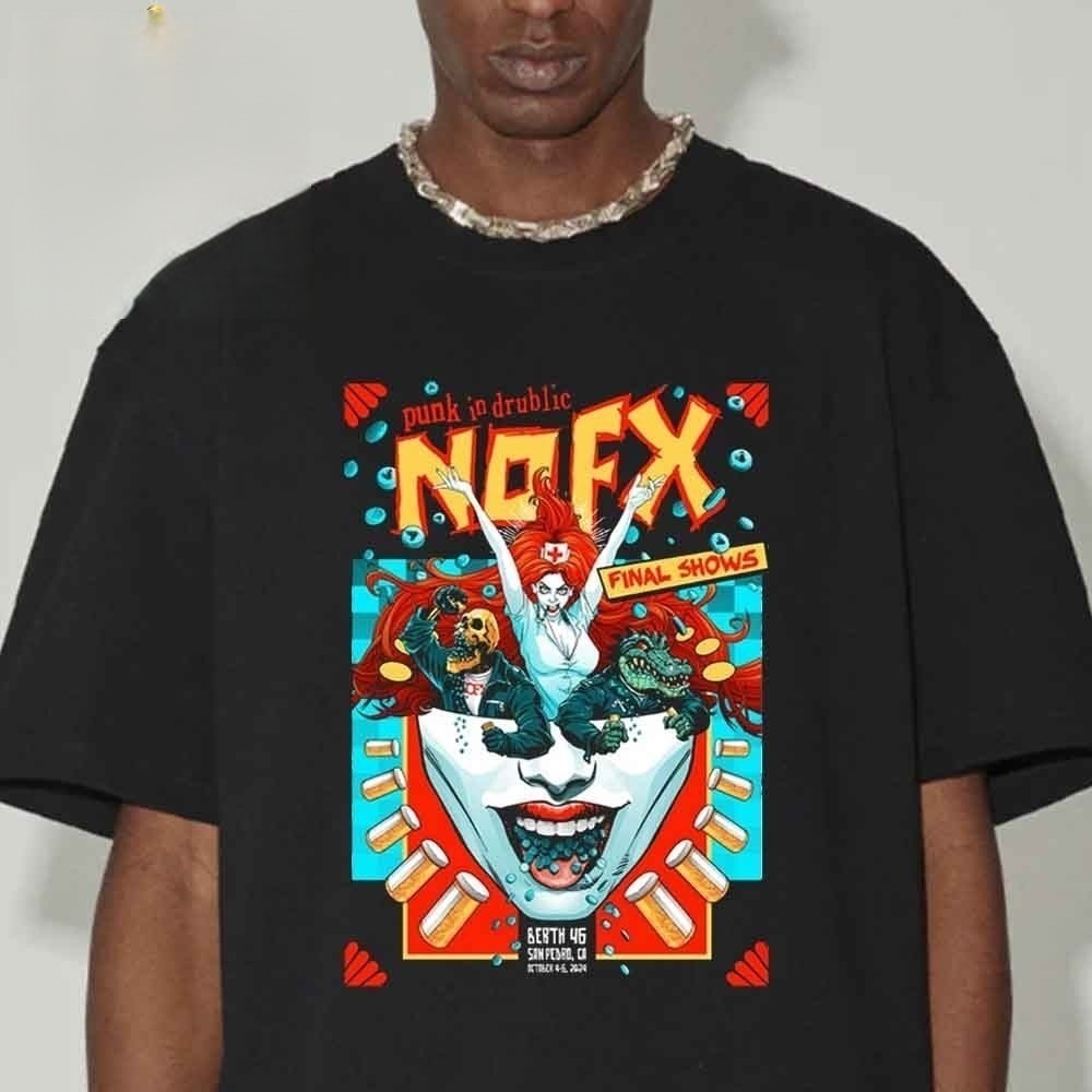 NOFX San Pedro CA 2024 Berth 46 On October 4th 6th Classic T-Shirt